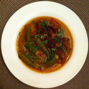 Lamb Stew Okra