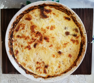 Lamb Yogurt Casserole Cooked
