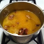 Soup Orzo in Pot