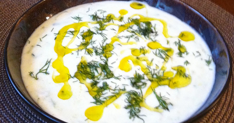 Yogurt Sauce Dip Cucumber Dill Featured