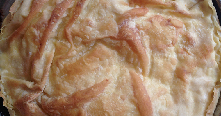 Albanian Pie Onion Tomatoes