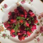 Beets and Potatoes Vinaigrette Salad