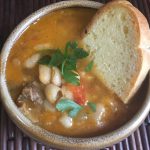 White Bean Stew with Bread