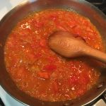 White Bean Stew Cooking