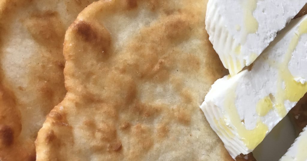 Albanian Flatbread (Pite në Tigan)