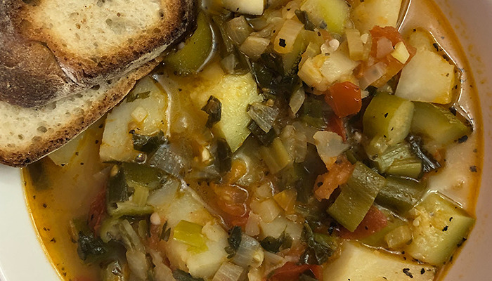 Albanian Vegetable Stew Featured