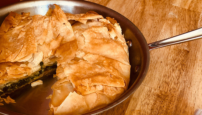 Albanian Spinach Pie Featured