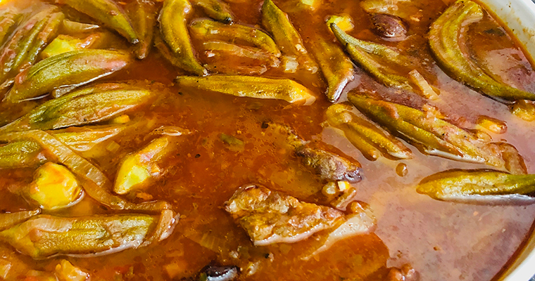 Lamb Stew with Okra Featured