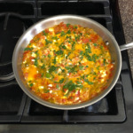 One-Pan Eggs & Peppers (Fërgesë)