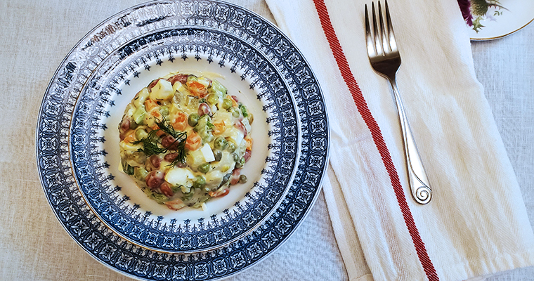 Russian Salad Featured
