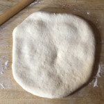 Albanian Bread Stuffed with Cheese Preparation